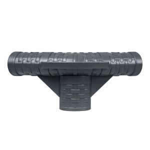 Steel Pro MAX Above Ground Pool T-Connector Replacement. Charcoal Gray