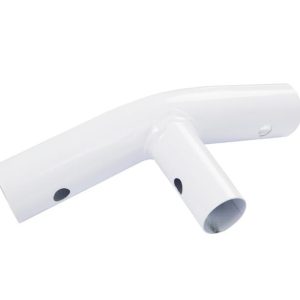 Power Steel and Coleman Power Steel Oval Above Ground Pool T-Connector Replacement. Light Gray
