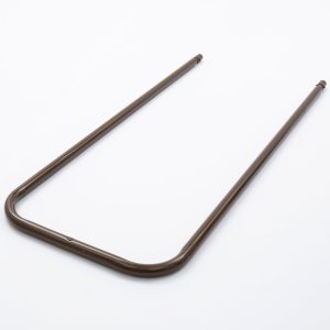 Power Steel Swim Vista Series 18' x 9' x 48 Oval Above Ground Pool U-Support Replacement. Brown