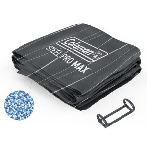 Steel Pro Max 18' x 48 Round Above Ground Pool Liner Replacement. Gray