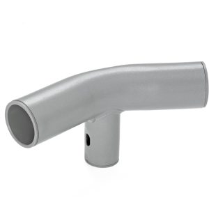 Power Steel Oval Above Ground Pool T-Connector Replacement. Gray