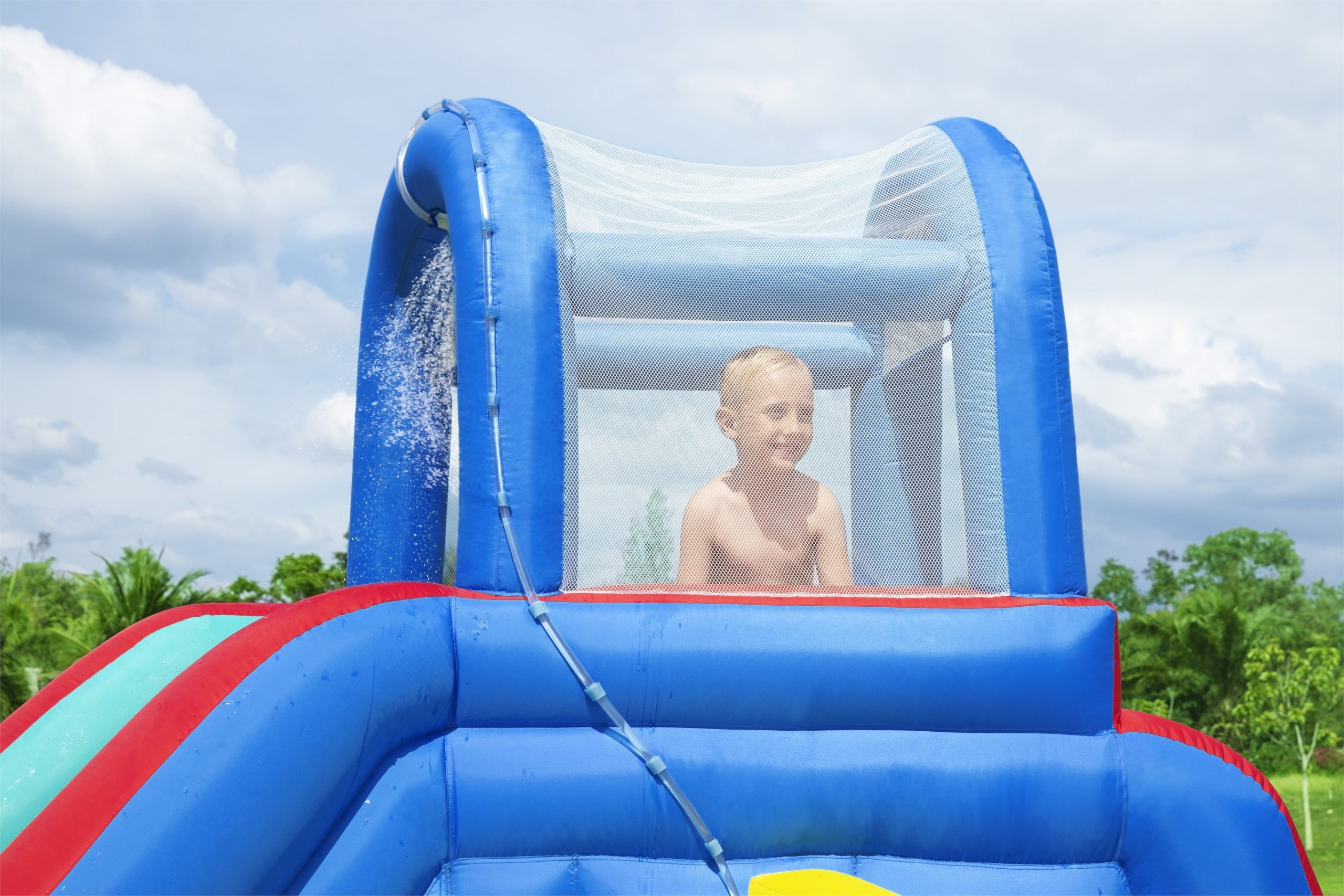 H2OGO! Waterfall Waves Kids Inflatable Water Park 18'8 - Image 9