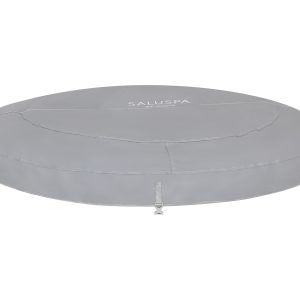 SaluSpa St. Lucia AirJet Hot Tub Top Leatheroid Cover Replacement. Gray