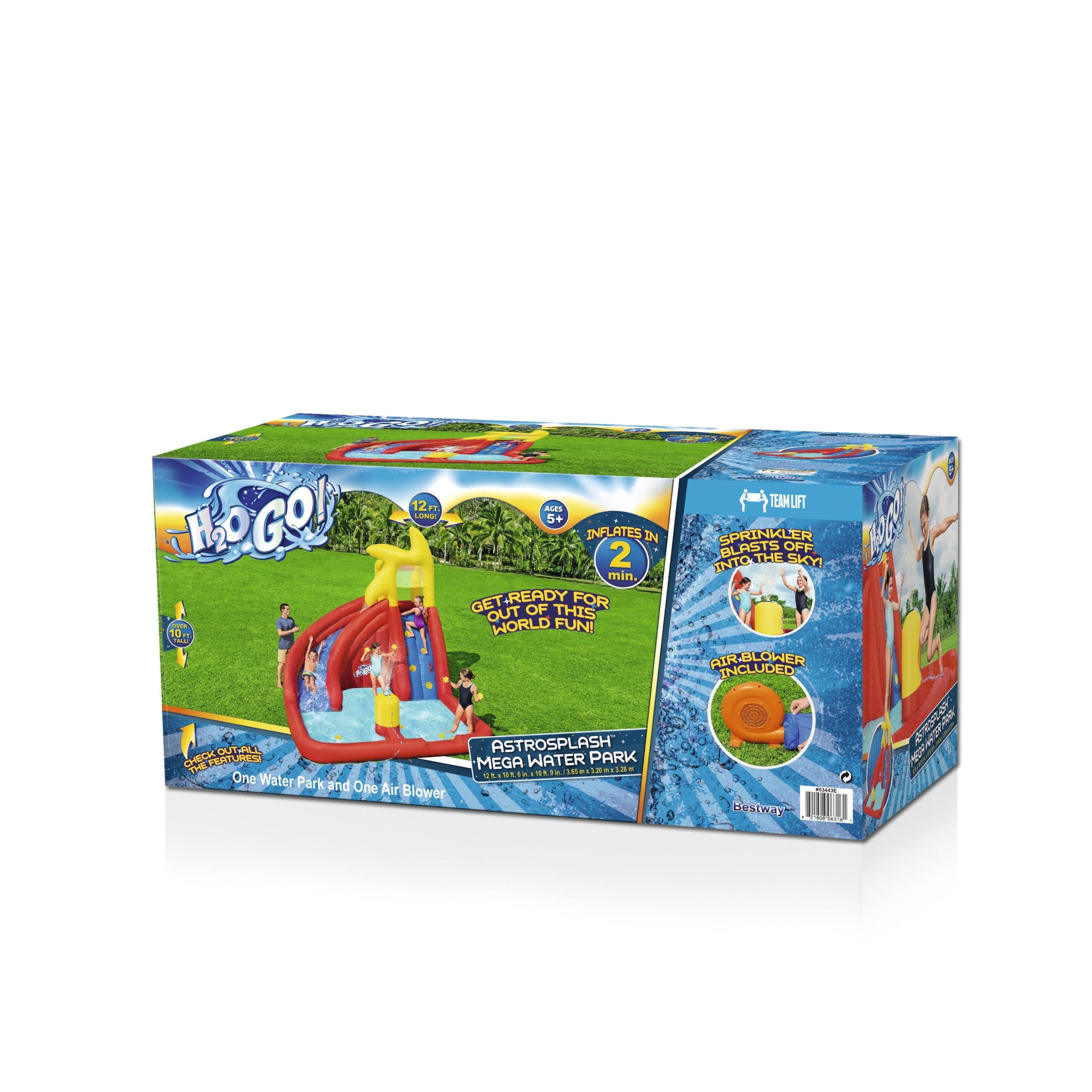 H2OGO! AstroSplash Kids Inflatable Mega Water Park 10'9 - Image 8