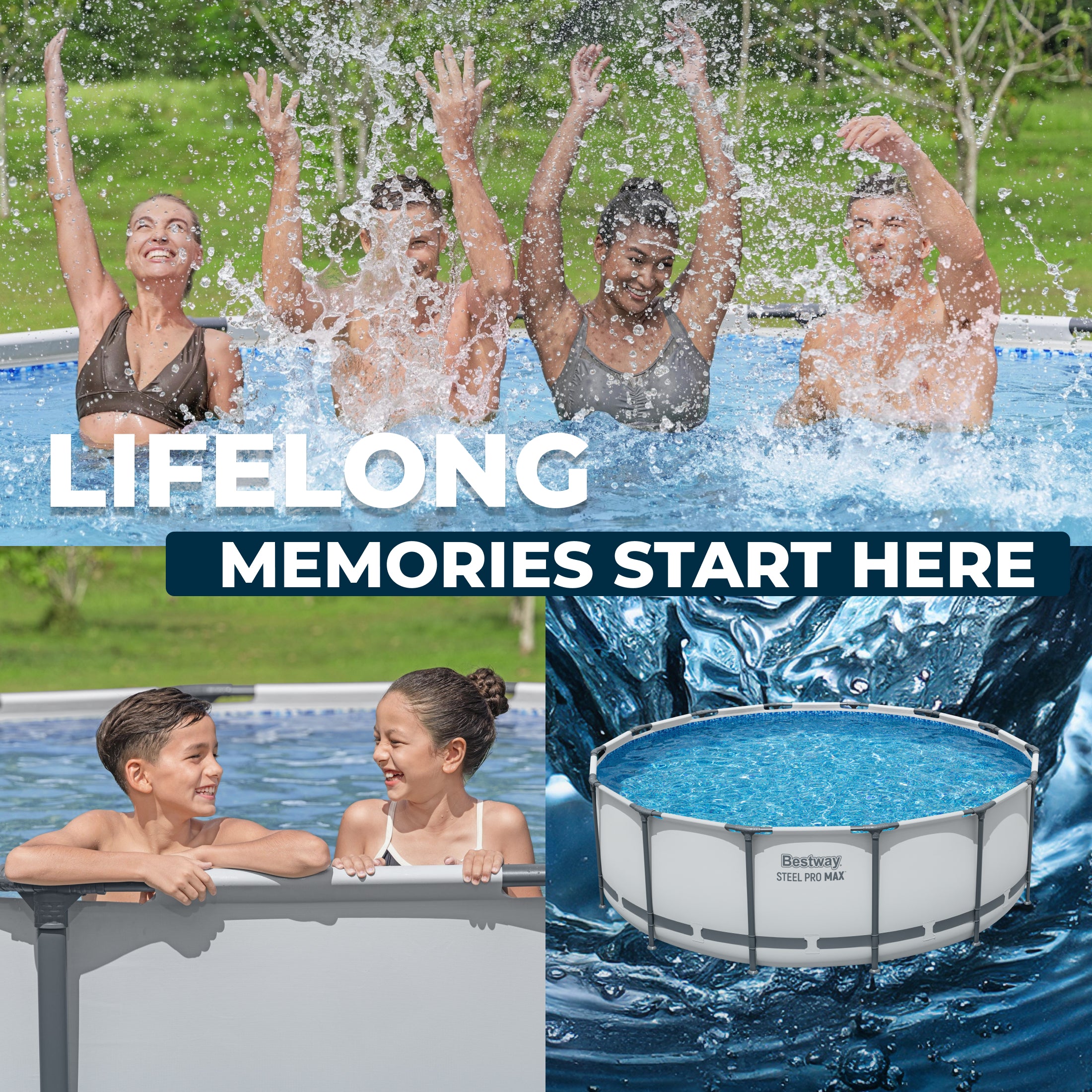 Bestway Steel Pro MAX 14' x 48 Above Ground Pool Set Round - Image 9
