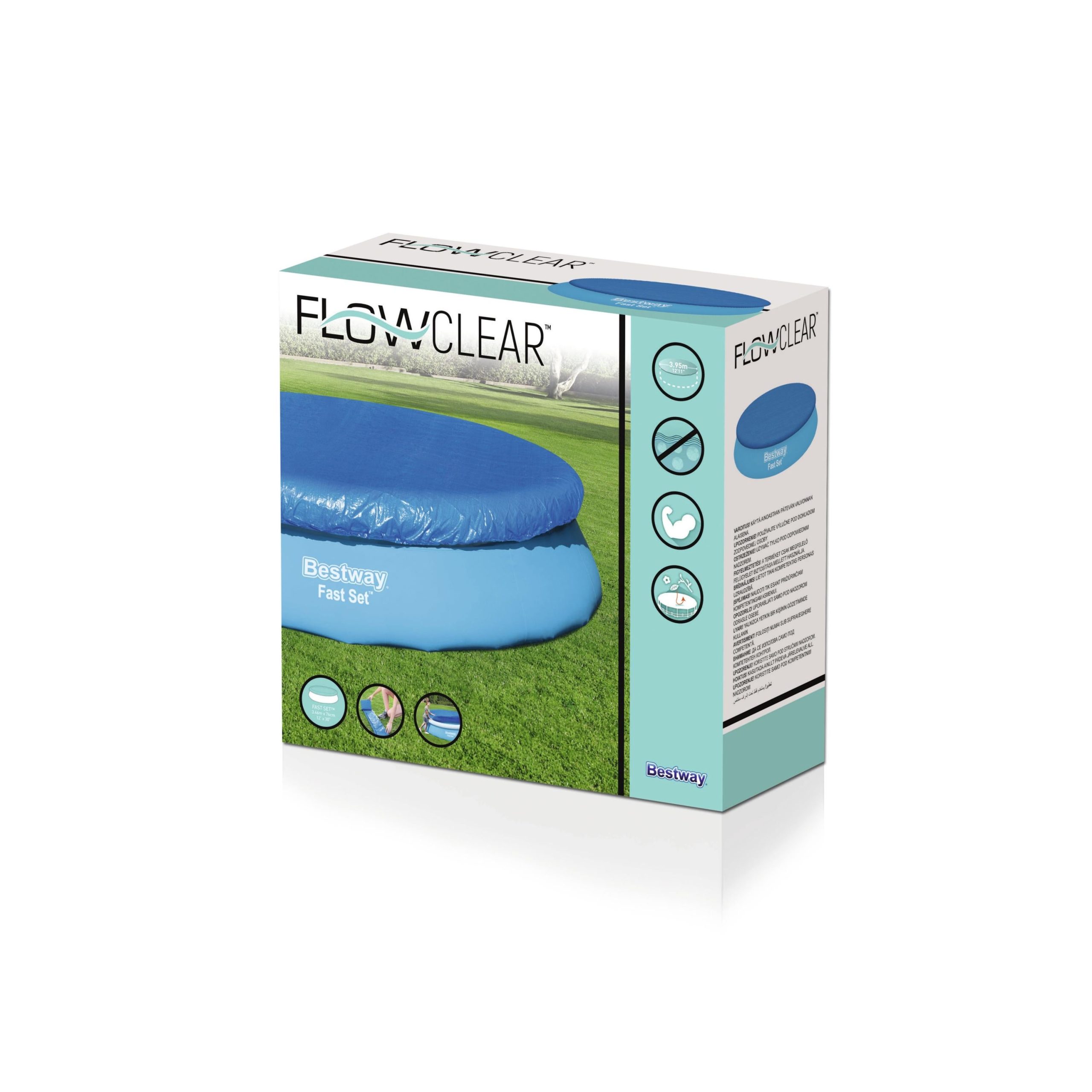 Flowclear™ 12' Fast Set Pool Cover - Image 3