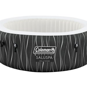 Coleman SaluSpa Hollywood AirJet Hot Tub Semi-Transparent Liner Replacement. Black Waves