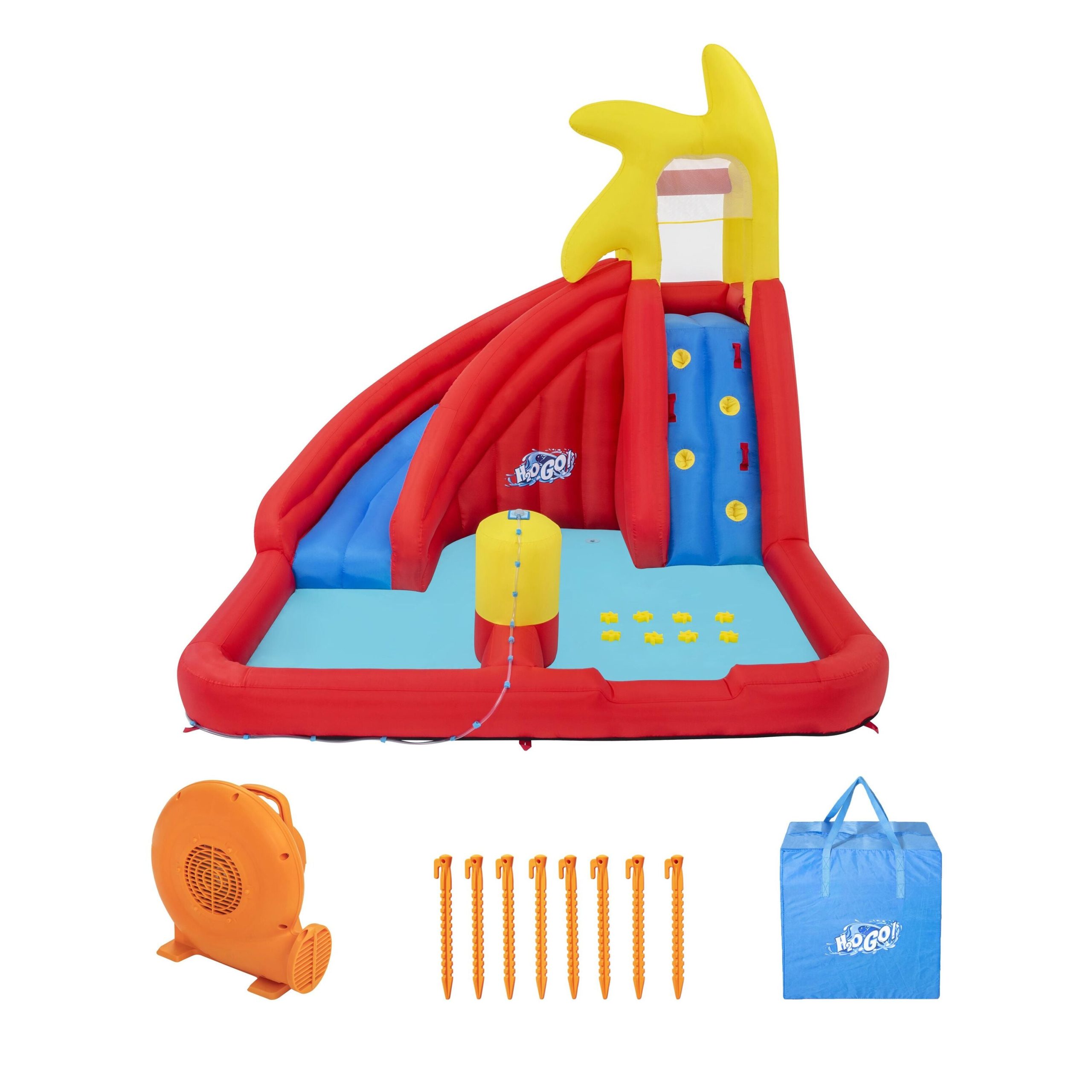 H2OGO! AstroSplash Kids Inflatable Mega Water Park 10'9 - Image 3