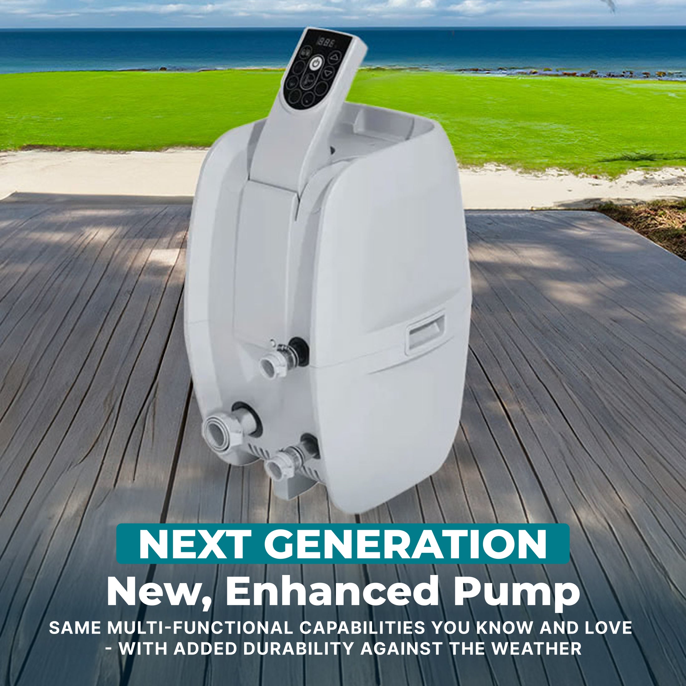 SaluSpa AirJet Smart Hot Tub Heater Pump with App-Control - Image 3
